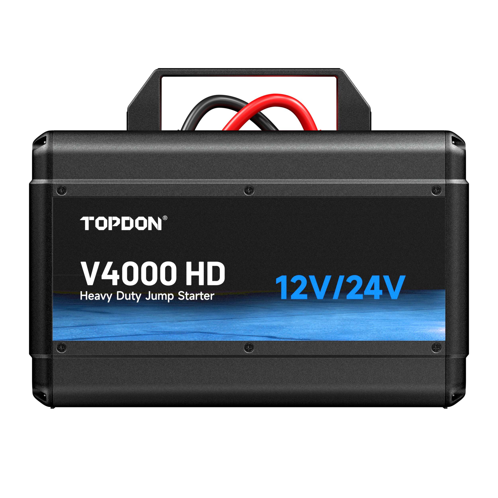 TOPDON, Heavy-Duty 12V/24V, 4000A Jump Starter, V4000HD